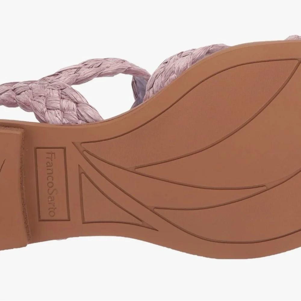Franco Sarto Braided Lavender Sandals - Picture 8 of 8